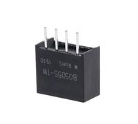 HLLR Regletas de alimentación B0505S-1W DC-DC 5V Módulo de Fuente de alimentación 4 Pines Convertidor Aislado