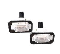 HLQXHM Para SAIC para MG RX3 i5 EI5 MG6 HS GS Luz de matrícula trasera para cajuela cubierta de luz LED original para placa trasera de coche (Color: 2 unidades)