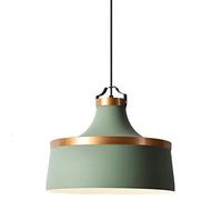 HLRTBCN Candelera LED nórdica, lámpara de araña de Aluminio Moderna Black/Azul/Blue/Grey/Green/White Comedor Lámpara de Techo Lámpara de decoración de restaurantes SFH/Verde Aqiong