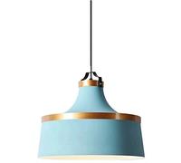 HLRTBCN Candelera LED nórdica, lámpara de araña de Aluminio Moderna Black/Azul/Blue/Grey/Green/White Comedor Lámpara de Techo Lámpara de decoración de restaurantes SFH/Azul Aqiong