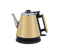 HLRTBCN Cocina Filina rápida Hervidora eléctrica Jarra de hervidor de Agua Automática, hervidor de café Hervidero rápido Jarra iluminada Jarra, 1.2L, 1350W/oro Aqiong