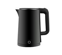 HLRTBCN Cocina Hervir rápido, Tetera de Agua, hervidor de Agua, 2.3L, 1500W, fácil vertido de ebullición Protección Seca Toque táctil/Negro Aqiong