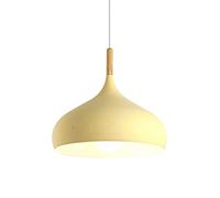 HLRTBCN Decoración Colgante de Colgante Moderno y Simple en Forma de tazón Luz de Colgante Retro Techo de Granero de Granero de Granero Color Color de lámpara Linda E27 E27 Aqiong