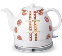 HLRTBCN Jarra de Tetera de cerámica de cerámica de Tetera eléctrica, Jarra 1l de 1200 W rápido para té, café, Sopa, Base extraíble, Seca de ebullición, manija táctil frío/b/b/a Aqiong