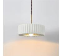HLRTBCN Lámpara de araña Francesa, E26/27 Lámpara Colgante de Estilo Crema nórdica y Personalizada para el Comedor de Dormitorio de la Sala de Estar (27.5 cm/10.8in) Aqiong