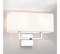 HLRTBCN Lámpara de Pared LED Minimalista Moderna de 5W para la Sala de Estar del Dormitorio del Corredor (Color: Plata) Aqiong