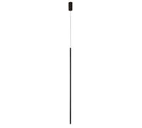 HLRTBCN Lámpara Lineal Moderna Aluminio Tira Negra LED Leche Minimalista Minimalista Minimalista Negro Lámpara Larga lámpara Colgante de Dormitorio Luz Neutral (Color: 3000k, tamaño: 1000 mm) Aqiong