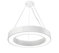 HLRTBCN Lech LED MODERNIER DE LA Mounta DE Montaje del LED 1 Anillo Circular Costezable Luz de Colgante para Sala de Estar, Dormitorio, 23 '' x 3.1 '', 3000k de Blanco Tibio, Aqiong