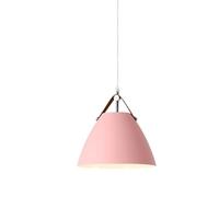 HLRTBCN Luz de Colgante de casa de cría de Hierro Creativo, lámpara Colgante de Metal Colorida Moderna para el Dormitorio de Comedor de Sala de Estar (Rosa) Aqiong