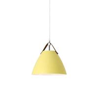 HLRTBCN Luz de Colgante de casa de Hierro Creativo, lámpara de Colgante de Metal Colorida Moderna para el Dormitorio de Comedor de Sala de Estar (Amarillo) Aqiong