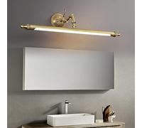 HLRTBCN Luz de la Pared de latón Vintage - Diseño Giratorio Antiguo Lámpara de Tiras de tocador Largo para baño y tocador - Decoración de iluminación clásica de la casa clásica Aqiong