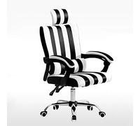 HLRTBCN Silla de Oficina ergonómica de la Oficina, Silla giratoria de la Oficina, Asiento Grande de Espalda Alta y Silla ejecutiva de Escritorio de computadora de reposabrazos con Almohadilla con