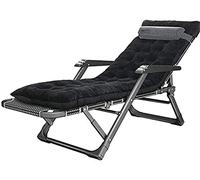 HLRTBCN Silla Plegable Cero sillas de Gravedad de la Gravedad Plegable reclinadores de Sol, sillón de salón de Playa de jardín con sesgo reclinable de Cojines (Color: b) (b) Aqiong