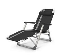 HLRTBCN Silla reclinable reclinable de jardín, Chaise Sun tumbonger Impermeable Silla Plegable Liviana para acampando en la Playa de Patio al Aire Libre Aqiong