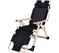 HLRTBCN Sillas livianas de Gravedad Cero Plegable y reclinando soldigador sillón Relajante sillón Ajustable, Silla reclinable Silla reclinable para Patio de Playa, jardín, Oficina con P Aqiong