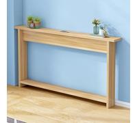 Hltdzer Mesa Consola Madera Estrecha y Larga para Detrás del Sofá Mesa Rectangular Madera contra la Pared Mesa Delgada para Parte Trasera del Sofá(Natural,100 * 15 * 65cm/39.4 * 5.9 * 25.6in)