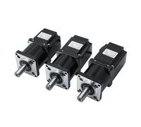 HLTNC reduce el Motor paso a paso con 57mm 1.1Nm 1.5Nm 3.2Nm Motor bifásico + reductor planetario de relación 3:1 a 100:1 for grabador CNC,Bajo Ruido(Ratio 4 To 1,1.5Nm Motor)