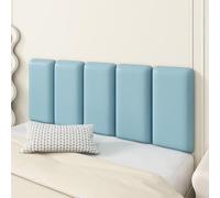 HLTQL Acolchado Pared Cama Panel De Pared Adhesivo Acolchado Cabeceros Adhesivos PrevencióN De Colisiones(3,20x40cm)