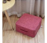 HLTQL Cojin De Suelo Desenfundable Cojines Suelo Chill out Cojin Suelo 40x40 CojíN De Tatami Cojines Suelo Terraza El CojíN del Asiento Es PortáTil Y Lavable(#8,40x40x18cm)