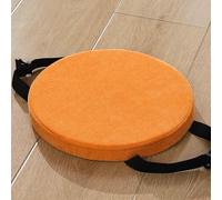 HLTQL Cojin Redondo Taburete Cojines Suelo Interior Funda con Lazos para Cojines De Asiento para Sillas De Comedor Cojines para Sillas De Terraza(#12,35x5cm)
