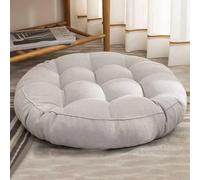 HLTQL Cojin Suelo Grande Interior、Cojines De Suelo Grandes、Cojines Suelo Redondos、Cojines Redondos para Sillas De Jardin、Cojin Redondo Exterior(a4,round55cm)