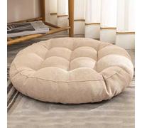 HLTQL Cojin Suelo Grande Interior、Cojines De Suelo Grandes、Cojines Suelo Redondos、Cojines Redondos para Sillas De Jardin、Cojin Redondo Exterior(a7,round55cm)