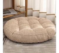 HLTQL Cojin Suelo Grande Interior、Cojines De Suelo Grandes、Cojines Suelo Redondos、Cojines Redondos para Sillas De Jardin、Cojin Redondo Exterior(b6,round55cm)