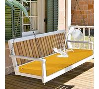 HLTQL Cojines para Bancos De Exterior,Terraza Waterproof Removable Cover,Cojines Sofa Exterior Jardin Colchoneta Banco Jardin Fijación para Columpio De Jardín(3,119 * 43 * 5cm)