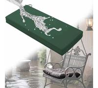 HLTQL Cojines para Bancos De Exterior,Terraza Waterproof Removable Cover,Cojines Sofa Exterior Jardin Colchoneta Banco Jardin Fijación para Columpio De Jardín(4,114 * 46 * 8cm)