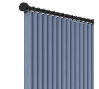 HLTQL Cortina magnética Opaca Estilo acordeón para Puerta de Armario, Plisada, Plegable, Puerta de acordeón, Divisor de habitación, Dormitorio, baño, Sala de Estar(05,W100*H180cm)