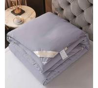 HLTQL Edredones Invierno, Edredón De Invierno Grueso Relleno De Seda De Morera, Manta De Invierno Tamaño Matrimonial, Edredón Grueso De Invierno, Edredón Acolchado Reversible.(*7,200x230cm/4kg)