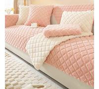 HLTQL Funda Sofá 3/4/2/1 Plazas Chaise Longue Algodon Cubre Sofa Gatos Arañazos Manta Cubre Sofa Fundas De Sofá Antimanchas y Antideslizantes(c2,110x110cm)