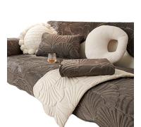 HLTQL Funda Sofa 3 plazas/4plazas/2plazas/1plazas Ajustables，Cubre Sofa chaise Longue Fundas Sofa Antideslizante Fundas para Sofa Adecuado para Todas Las Estaciones,22-90x160cm