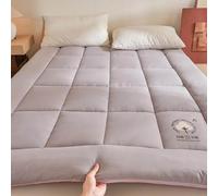 HLTQL Futon Japones Plegable 180x200 Tatami Plegable Suelo Dormir Futon Enrollable ColchóN Delgado Multiusos FáCil Almacenamiento(3,90x200cm*3kg)