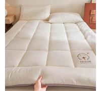 HLTQL Futon Japones Plegable 180x200 Tatami Plegable Suelo Dormir Futon Enrollable ColchóN Delgado Multiusos FáCil Almacenamiento(1,150x200cm*4kg)