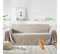 HLTQL Manta Grande para Sofá, Plaid Impermeable, Chenille Mantas Grandes, Cubre Chaise Longue, Lavable (#396, 180x380cm)