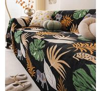HLTQL Manta Sofa Grande、Mantas para Sofa Personalizada、Cubre Sofas Grandes、Manta Cubre Sofa Chaise Longue、Protector Sofa 、Forros para Sofas (#2,180x150cm)