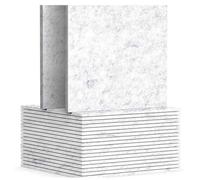 HLTQL Paquete de 12 Paneles de insonorización autoadhesivos para Paredes,30x30cm,Estudios de grabación, Salas de Juegos y oficinas,Pared Creativa para Fondo de Pared(C)