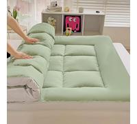 HLTQL Tatami Plegable Suelo Dormir ColchóN Futon Japones Plegable Futon Japones Algodon Suave Y CóModo, para Una Buena Noche De SueñO.(5,150x200cm)