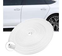 HLTTXS 10M Protector de Borde de Puerta de Coche para Toyota RAV4, Protectores de Borde de Goma en Forma de U, Burlete Puerta Coche,B/White