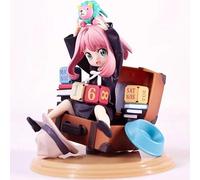 HLUONGTN Anime Anya Forger Figura Detective Atuendo Estatua Mod13Cm Anya Actfigure Pvc Personajeccionable/Anya Forr,D/16Cm