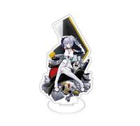 HLUONGTN Anime Ayanami Rei/Asuka Langley Soryu Figura de de Pie Doble Cara Transparente Base Miniatura Figura de Acción/Type 2/15Cm