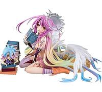 HLUONGTN Anime Figura,13Cm Chica Anime Juego No Juego No Vida Jibril Figura Angel Wings Ver. Pvc Estatua Figura Ordenador Escritorio Modjuguete Muñeca