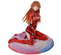 HLUONGTN Asuka Langley Soryu Figuras de Anime Acto Final Figura de Personaje con Combate Dañado/Base Model