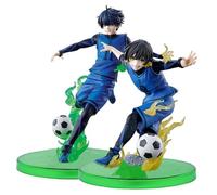 HLUONGTN Blue Lock Aciton Figura Seishiro Nagi/Isagi Yoichi Anime Figurine Pvc Modestatua/Style B