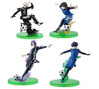 HLUONGTN Blue Lock Aciton Figura Seishiro Nagi/Isagi Yoichi Anime Figurine Pvc Modestatua/Style C