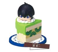 HLUONGTN Figura de Blue Lock Bachira Meguru, Figura de Anime Estilo Pastel, Modde Pvc para el Hogar/Isi Yoichi/9 cm
