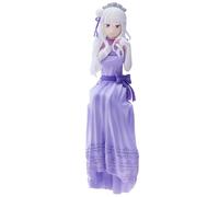 HLUONGTN Re:0 Figura Rem Figura Vestido Enfermera Sirvienta Anime Modde Pvc Figura Escritorio/Emilia/5.51 Inch (14 Cm)
