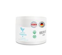 HLV - Pomada para el cabello a base de agua con agarre y brillo extra fuertes - Pomada de peinado para hombres para cabello seco y húmedo - Cera para el pelo para hombre, ideal para pompadores