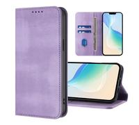 HLVEXH Funda para Samsung Galaxy S23 Plus, funda con tapa de piel sintética de alta calidad, funda para teléfono móvil, tarjetero, función atril, bloqueo RFID para Samsung Galaxy S23 Plus, color lila